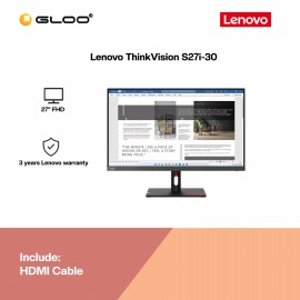 [Pre-order] Lenovo ThinkVision S27i-30 27" Monitor (63DFKAR4WW) [ETA:3-5 working days]