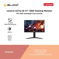 [Ready stock] Lenovo G27q-20 27" QHD Gaming Monitor (66C3GAC1MY)