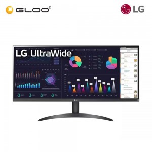 LG 34WQ500 34” UltraWide FHD VESA DisplayHDR 400 IPS Monitor with AMD FreeSync