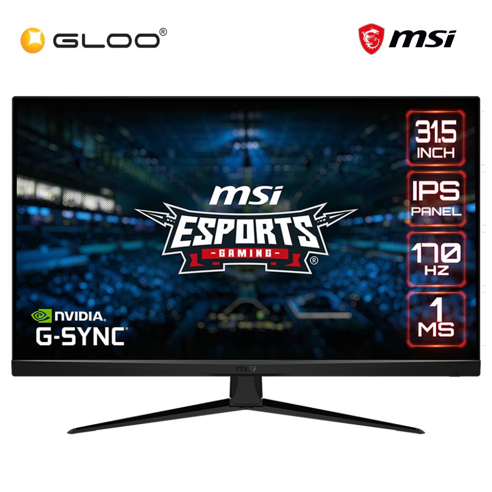 MSI G321Q 31.5” WQHD 170Hz Flat Gaming Monitor