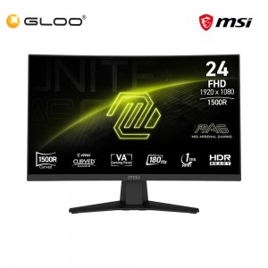 MSI MAG 244C 23.6" FHD 180Hz Curved Gaming Monitor (9S6-3BB31H-037)