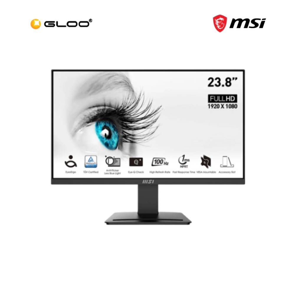 MSI Pro MP2412 23.8” W-LED Monitor