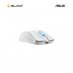 ASUS ROG P713 Harpe Ace Aim Lab Edition Wireless Gaming Mouse – White (90MP02W0-BMUA10)