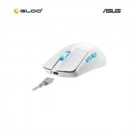 ASUS ROG P713 Harpe Ace Aim Lab Edition Wireless Gaming Mouse – White (90MP02W0-BMUA10)