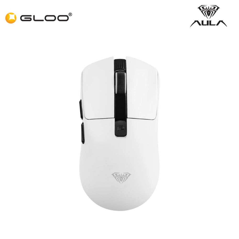 AULA SC590 PRO Wireless Gaming Mouse - White