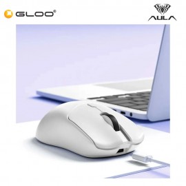 AULA SC580X Wireless Gaming Mouse - White