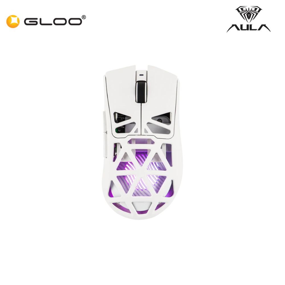 AULA SC620 Wireless Gaming Mouse - White 