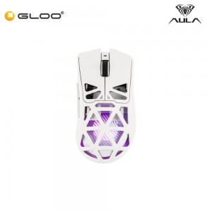AULA SC620 Wireless Gaming Mouse - White 