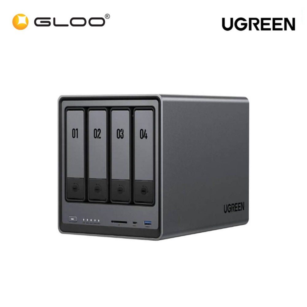 UGREEN NASync DXP4800 Plus (Intel N100,4Bay,8GB RAM,Max Storage 136TB,Device Warranty 2yrs)
