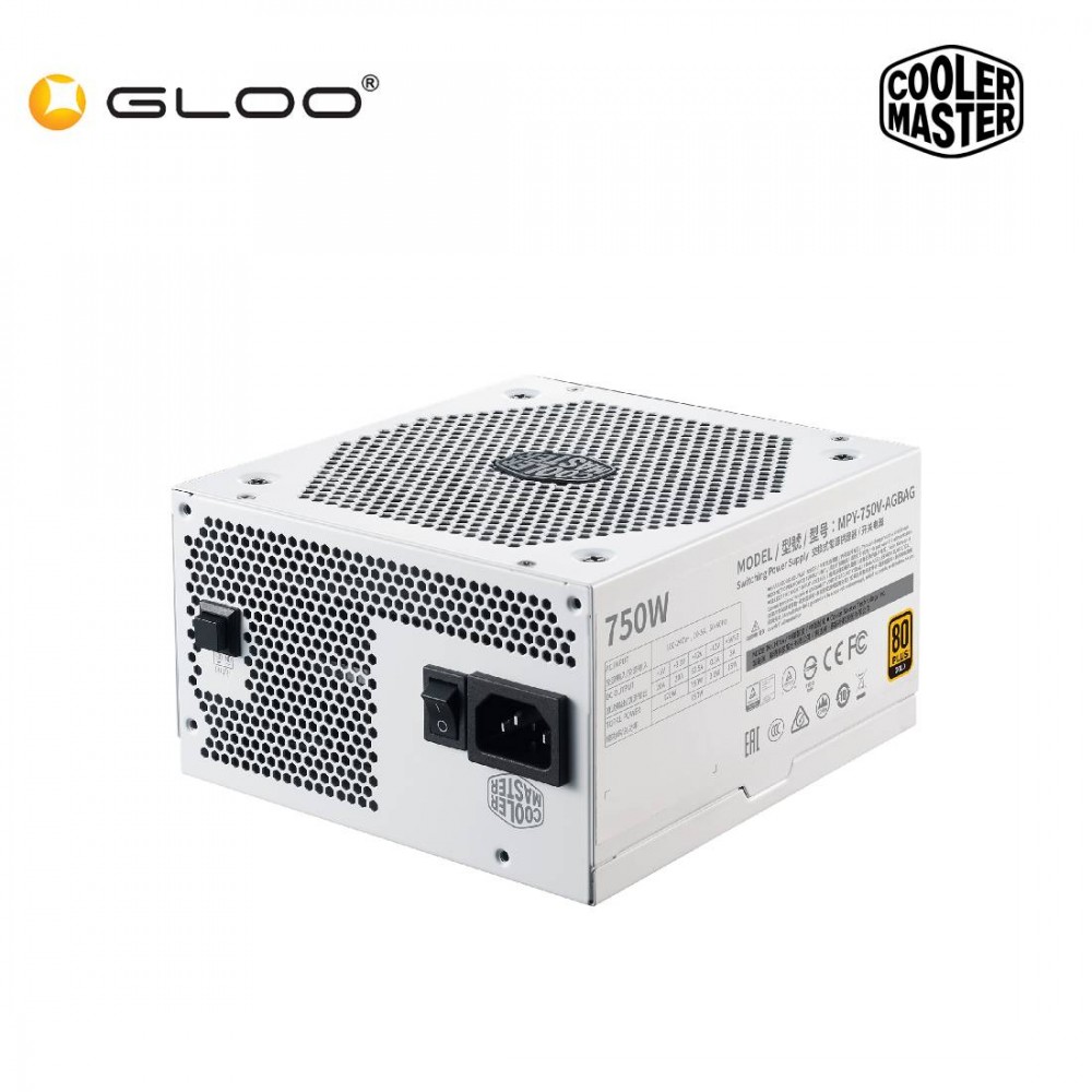 Cooler Master MWE Gold 750W V2 80Plus Gold Full Modular PSU- White