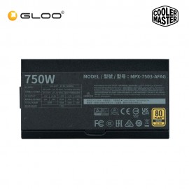 Cooler Master GX II Gold 750W Full Modular ATX 3 Power Supply (CM-MPX-7503-AFAG-2BUK)