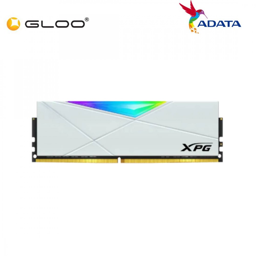 ADATA XPG SPECTRIX D50 RGB 3600 MHZ 16GB X 2 DDR4 RAM - WHITE