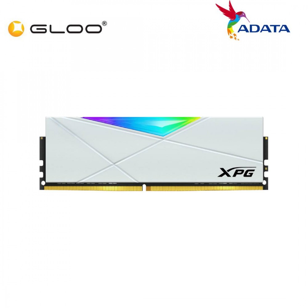 ADATA XPG SPECTRIX D50 RGB 3200 MHZ 8GB X 2 DDR4 RAM - WHITE