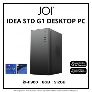 JOI IDEA STD G1 SE DESKTOP PC ( Core I9-11900 , 8GB, 512GB, Intel, W11P )