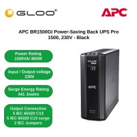 [Preorder] APC Power-Saving Back-UPS Pro 1500 230V BR1500GI - Black