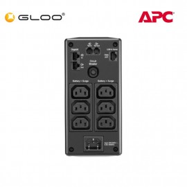 【Preorder ETA 8-12 Weeks】APC Back UPS Pro BR 650VA, 6 Outlets, AVR, LCD Interface BR650MI - Black