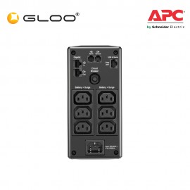 APC Back UPS Pro BR 650VA, 6 Outlets, AVR, LCD Interface BR650MI - Black