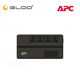 APC EASY UPS BV 650VA, AVR, Universal Outlet, 230V BV650I-MSX - Black