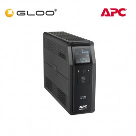 APC Back UPS Pro BR 1200VA, Sinewave, 8 Outlets, AVR, LCD Interface BR1200SI - Black