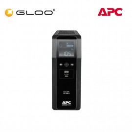 APC Back UPS Pro BR 1200VA, Sinewave, 8 Outlets, AVR, LCD Interface BR1200SI - Black