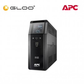 APC Back UPS Pro BR 1200VA, Sinewave, 8 Outlets, AVR, LCD Interface BR1200SI - Black