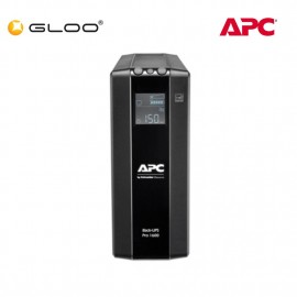 APC Back UPS Pro BR 1600VA, 8 Outlets, AVR, LCD Interface BR1600MI - Black