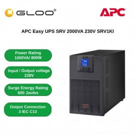 APC Easy UPS SRV 1000VA 230V SRV1KI