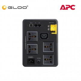 APC Back-UPS 1200VA, 230V, AVR, Universal Sockets BX1200MI-MS - Black