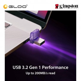 Kingston Data Traveler microDuo Dual 64GB OTG USB Type-C Flash Drive (DTDUO3CG3/64GB)