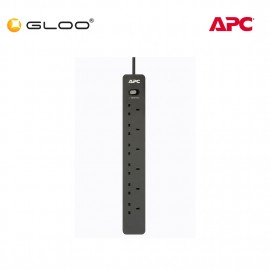 APC SurgeArrest Essential Surge Protector, 6x Outlets - 2M (PME6B-UK)