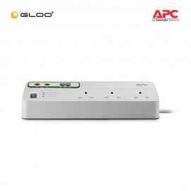 APC Home/Office SurgeArrest 6 outlets with Phone and Coax Protection 230V UK PMH63VT-UK - White