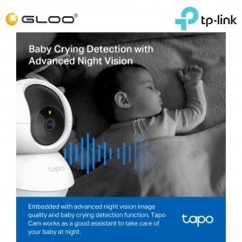 TP-Link Tapo C210 Pan/Tilt Home Security Wi-Fi Camera