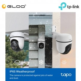 TP-Link Tapo C510W Outdoor Pan/Tilt Security Wi-Fi Camera – White