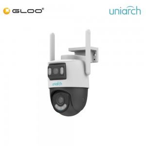 Uniarch P2S 6MP (3+3) Outdoor PT WiFi CCTV Camera IR Night Vision