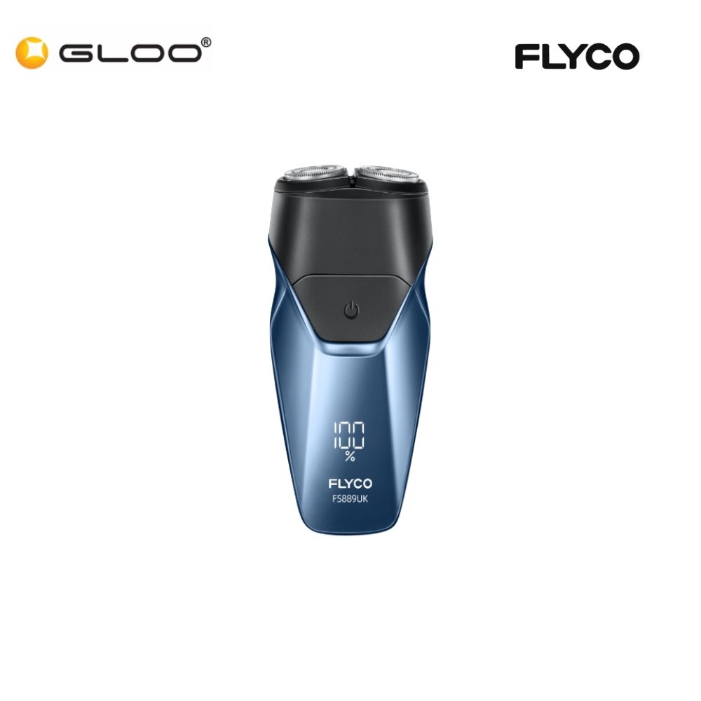 FLYCO Portable Electric Shaver (Rotary) FS889UK - Blue 