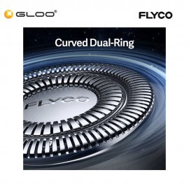 FLYCO Portable Electric Shaver (Rotary) FS891UK - Silver