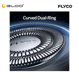 FLYCO Portable Electric Shaver (Rotary) FS891UK - Black