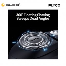 FLYCO Portable Electric Shaver (Rotary) FS891UK - Black