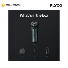 FLYCO Electric Shaver (Rotary) FS929UK - Black