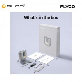 FLYCO Smart Sensor Electric Shaver (Rotary) U1UK - Silver