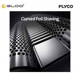 FLYCO Portable Electric Shaver Foil F8UK - Black