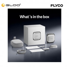 FLYCO Portable Electric Shaver Foil F8UK - Black