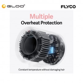 FLYCO High-Speed Hair Dryer FH6370UK - White