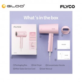 FLYCO Hair Dryer FH6278UK - Pink
