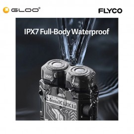 FLYCO Portable Electric Shaver (Rotary) F001UK - Black 