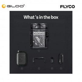 FLYCO Portable Electric Shaver (Rotary) F001UK - Black 