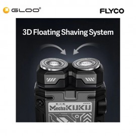FLYCO Portable Electric Shaver (Rotary) F001UK - Yellow