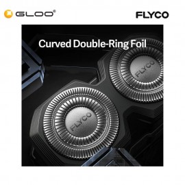 FLYCO Portable Electric Shaver (Rotary) F001UK - Yellow