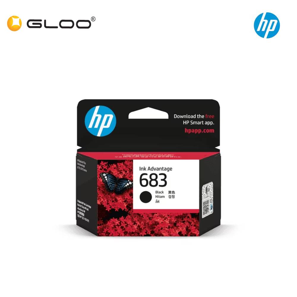 [Pre-order] HP 683 Ink Advantage Cartridge-Black 7FP39ZA [ETA: 4 weeks if no delay]