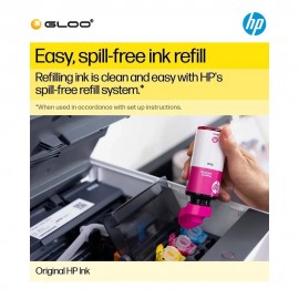 HP GT52 Cyan Original Ink Bottle M0H54AA